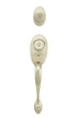 Weslock 01343-N--002D Lexington Exterior Active Dual Cylinder Handleset Satin Nickel Finish