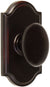 Weslock 01710J1J1SL20 Julienne Premiere Privacy Lock with Adjustable Latch and Full Lip Strike Oil Rubbed Bronze Finish Sparrow Supply