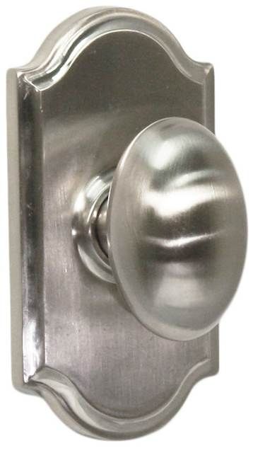 Weslock 01710JNJNSL20 Julienne Premiere Privacy Lock with Adjustable Latch and Full Lip Strike Satin Nickel Finish Sparrow Supply