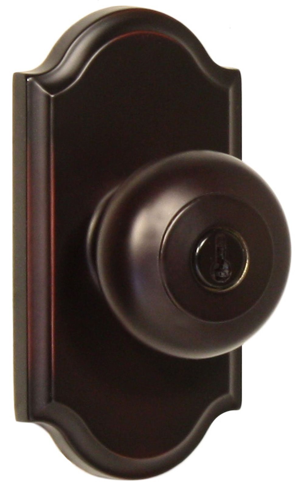 Weslock 01740I1I1SL23 Impresa Premiere Entry Lock with Adjustable Latch and Full Lip Strike Oil Rubbed Bronze Finish Sparrow Supply