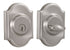 Weslock 01771-N-NSL23 Single Cylinder Premiere Deadbolt with Adjustable Latch and Deadbolt Strike Satin Nickel Finish Sparrow Supply