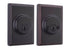 Weslock 03772-1-1SL23 Woodward Double Cylinder Deadbolt with Adjustable Latch and Deadbolt Strike Oil Rubbed Bronze Finish Sparrow Supply