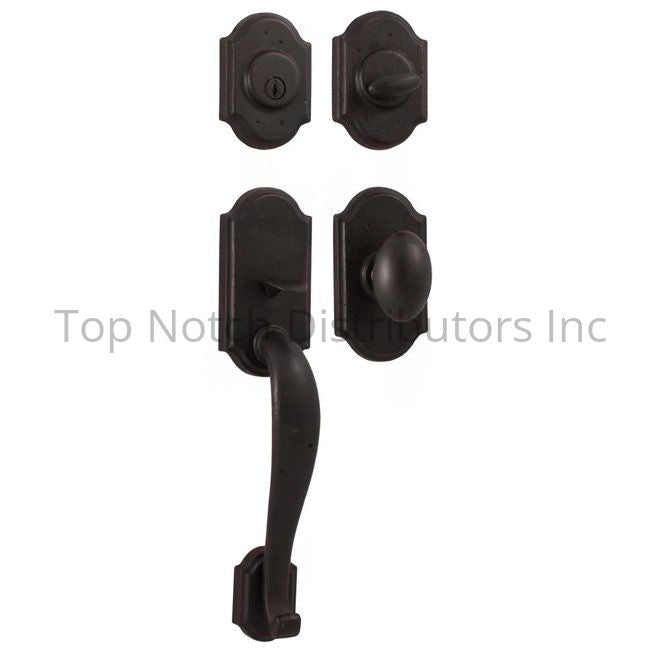 Weslock 07625-1M1SL2D Castletown Single Cylinder Handleset with Dur... Sparrow Supply