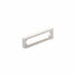 Schaub 10032-BN 3-7/8" Cafe Modern Oval Slot Cabinet Pull with 3-1/2" Center to Center Brushed Nickel Finish Sparrow Supply