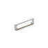 Schaub 10032-PN 3-7/8" Cafe Modern Oval Slot Cabinet Pull with 3-1/2" Center to Center Polished Nickel Finish Sparrow Supply