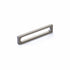 Schaub 10033-GM 5-3/8" Cafe Modern Oval Slot Cabinet Pull with 5" Center to Center Gun Metal Finish Sparrow Supply