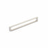 Schaub 10034-BN 8-3/8" Cafe Modern Oval Slot Cabinet Pull with 8" Center to Center Brushed Nickel Finish Sparrow Supply