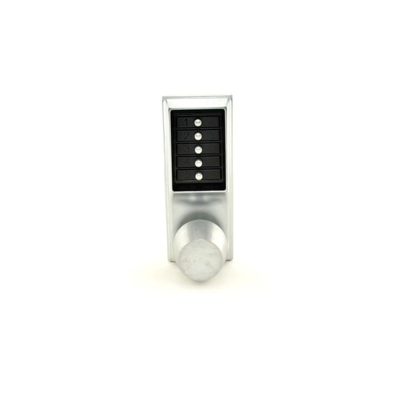Simplex Mechanical Pushbutton Locksets - Satin Chrome Sparrow Supply
