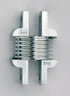 Soss 106UNP 19/32" x 2-3/8" Light Duty Invisible Hinge for Metal Doors Unplated Finish Sparrow Supply