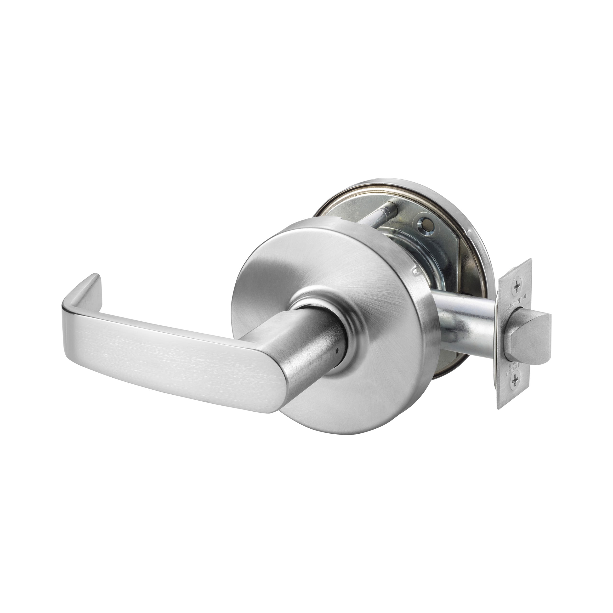Sargent 10XG153LL26D Exit Communicating Cylindrical Lever Lock Grade 1 with L Lever and L Rose with ASA Strike Satin Chrome Finish Sparrow Supply
