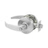 Sargent 10XG24LP26D Entrance or Office (F82A) Cylindrical Lever Lock Grade 1 with P Lever and L Rose with LA Keyway KD and ASA Strike Satin Chrome Finish Sparrow Supply
