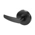 Sargent 10XU93LBBSP Single Dummy Lever Pull Grade 1 with B Lever and L Rose Black Suede Powder Coat Finish Sparrow Supply