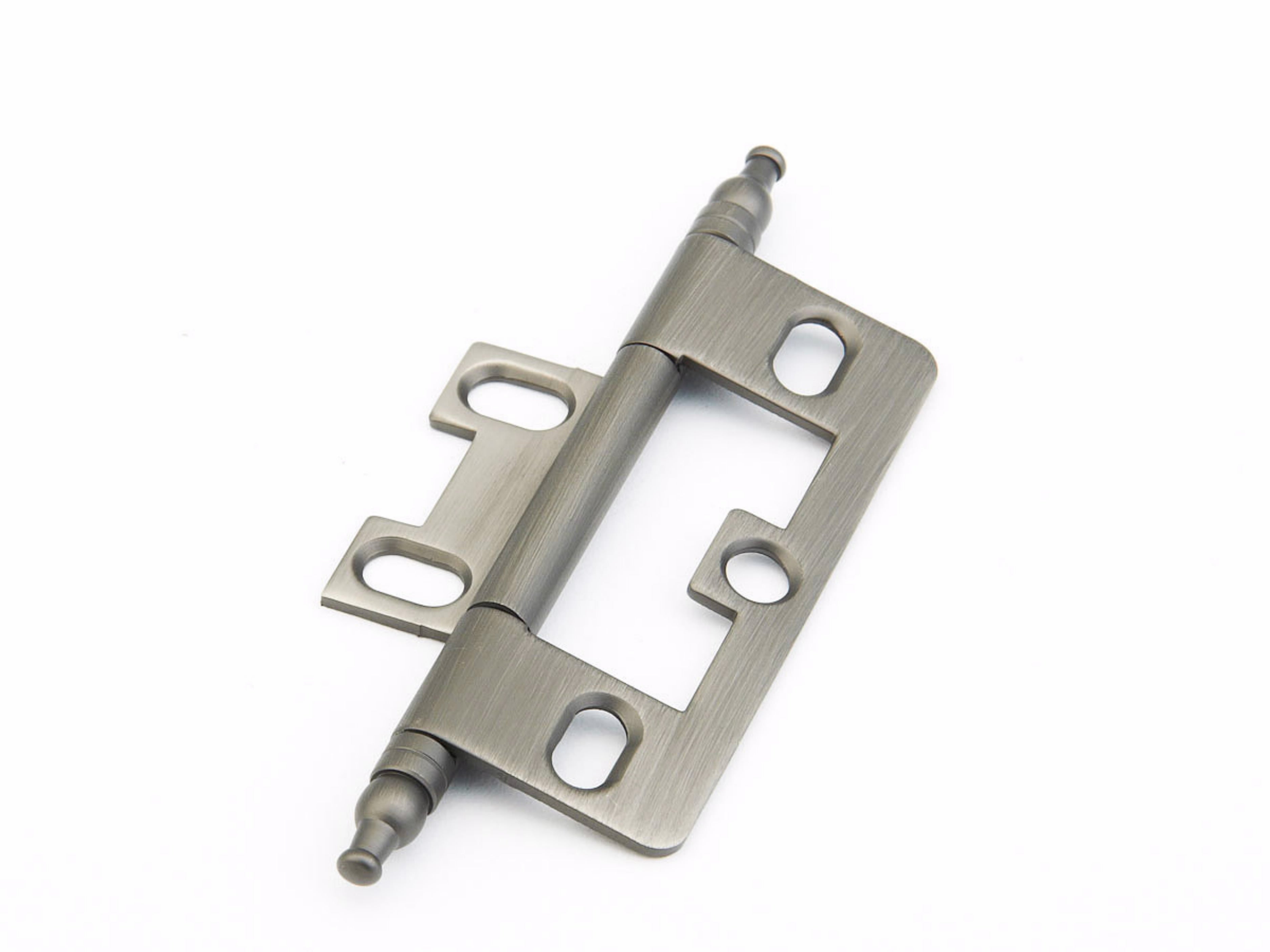 Schaub 1100M-AN Minaret Tip Non-Mortise Cabinet Hinge Antique Nickel Finish Sparrow Supply