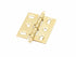 Schaub 1111B-03 Ball Tip Mortise Cabinet Hinge Bright Brass Finish Sparrow Supply