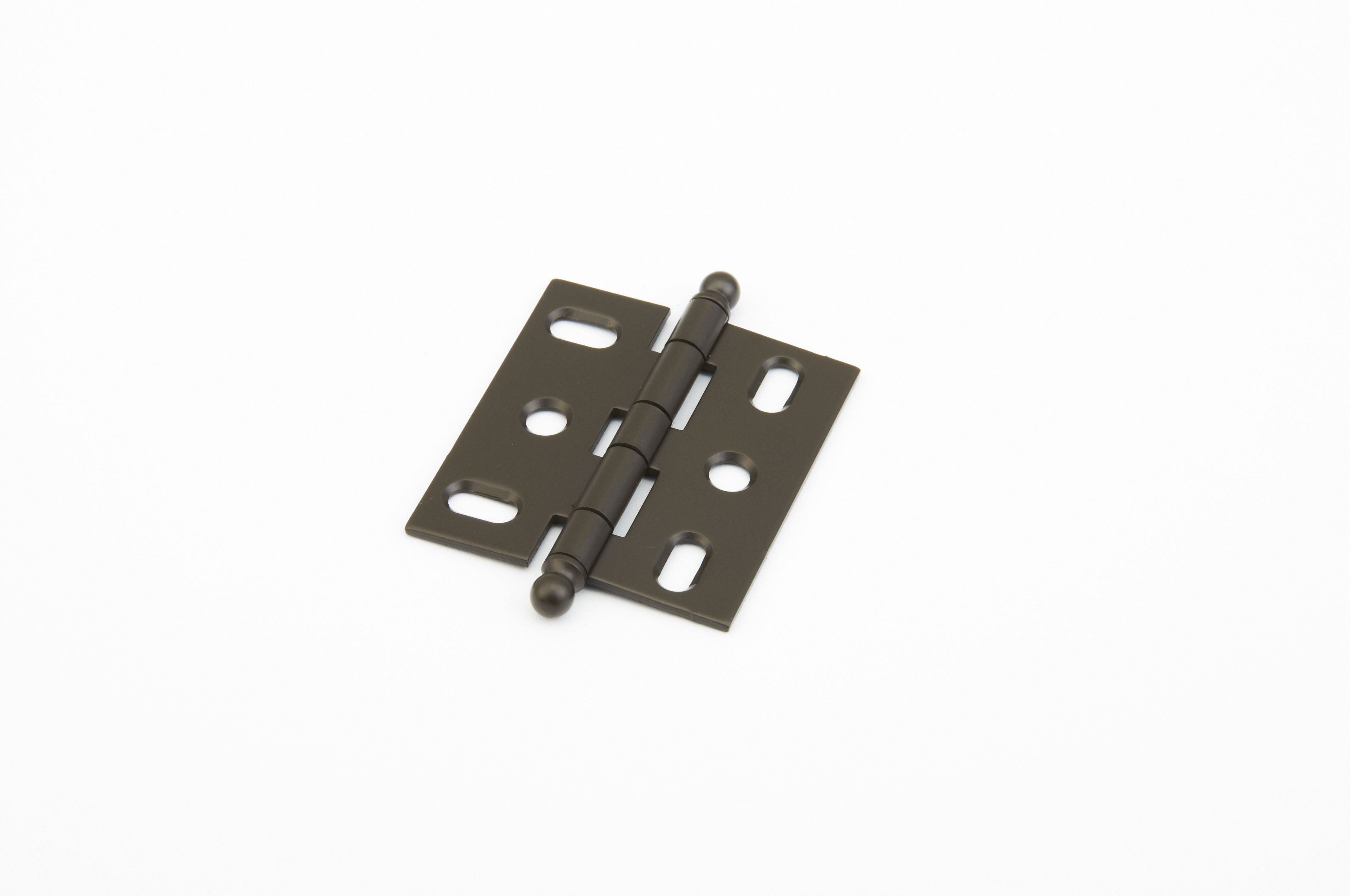 Schaub 1111B-10B Ball Tip Mortise Cabinet Hinge Oil Rubbed Bronze Finish Sparrow Supply