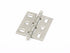 Schaub 1111B-15 Ball Tip Mortise Cabinet Hinge Satin Nickel Finish Sparrow Supply