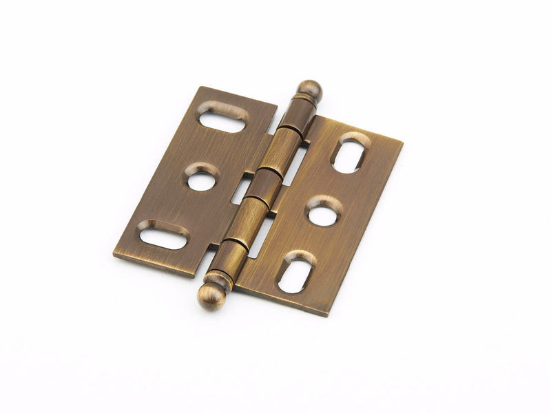 SCHAUB 1111B-AB Cabinet Hinges - Antique Brass Sparrow Supply