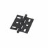 Schaub 1111B-FB Ball Tip Mortise Cabinet Hinge Flat Black Finish Sparrow Supply