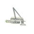Surface Mounted Delay Door Closer with TBSRT Thru Bolts 689 Aluminum Finish Sparrow Supply