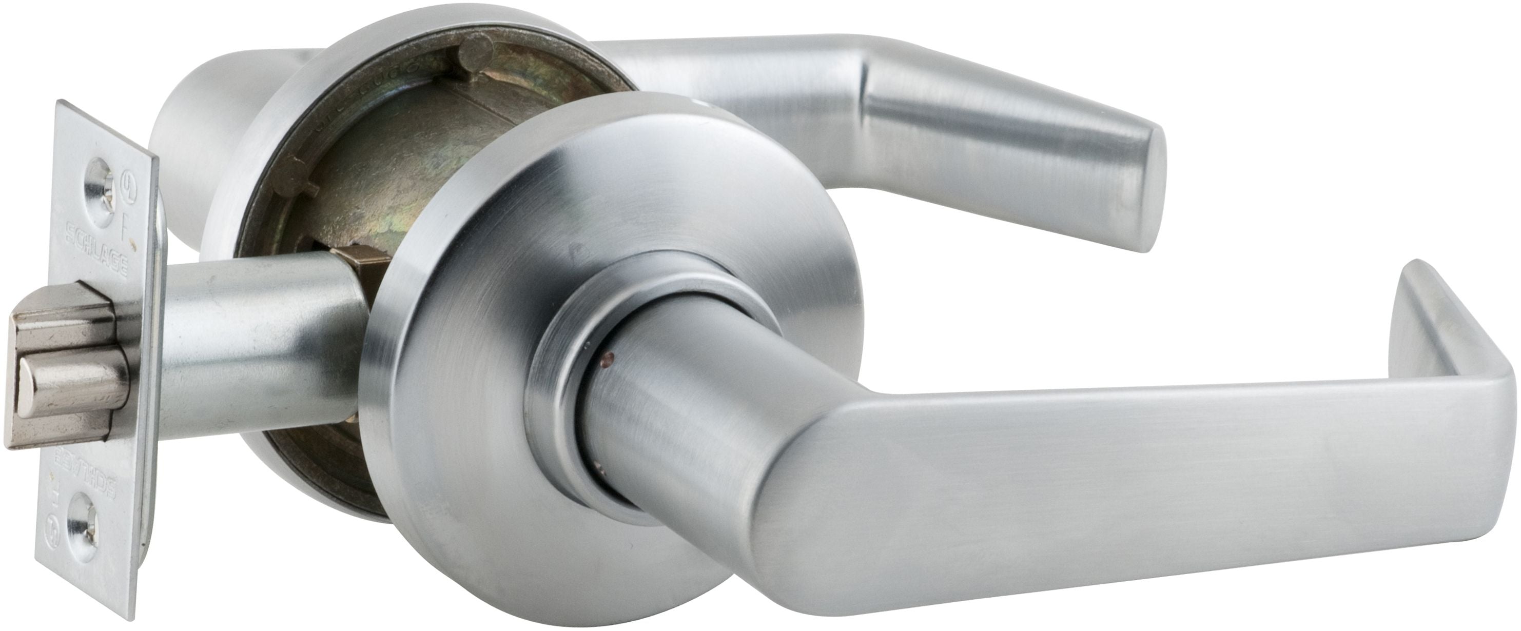 Saturn with 16-203 Latch 10-001 Strike Satin Chrome Finish Sparrow Supply