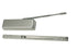 Sentronic Surface Mounted Adjustable 1-4 Door Closer 24 Volt AC / DC 689 Aluminum Finish Sparrow Supply