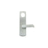 Right Hand Reverse Lever Night Latch Trim with Satin Chrome Finish