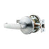 W Series Passage Dane Lever Lock with 30206 Latch 30148 Strike Satin Chrome Finish Sparrow Supply