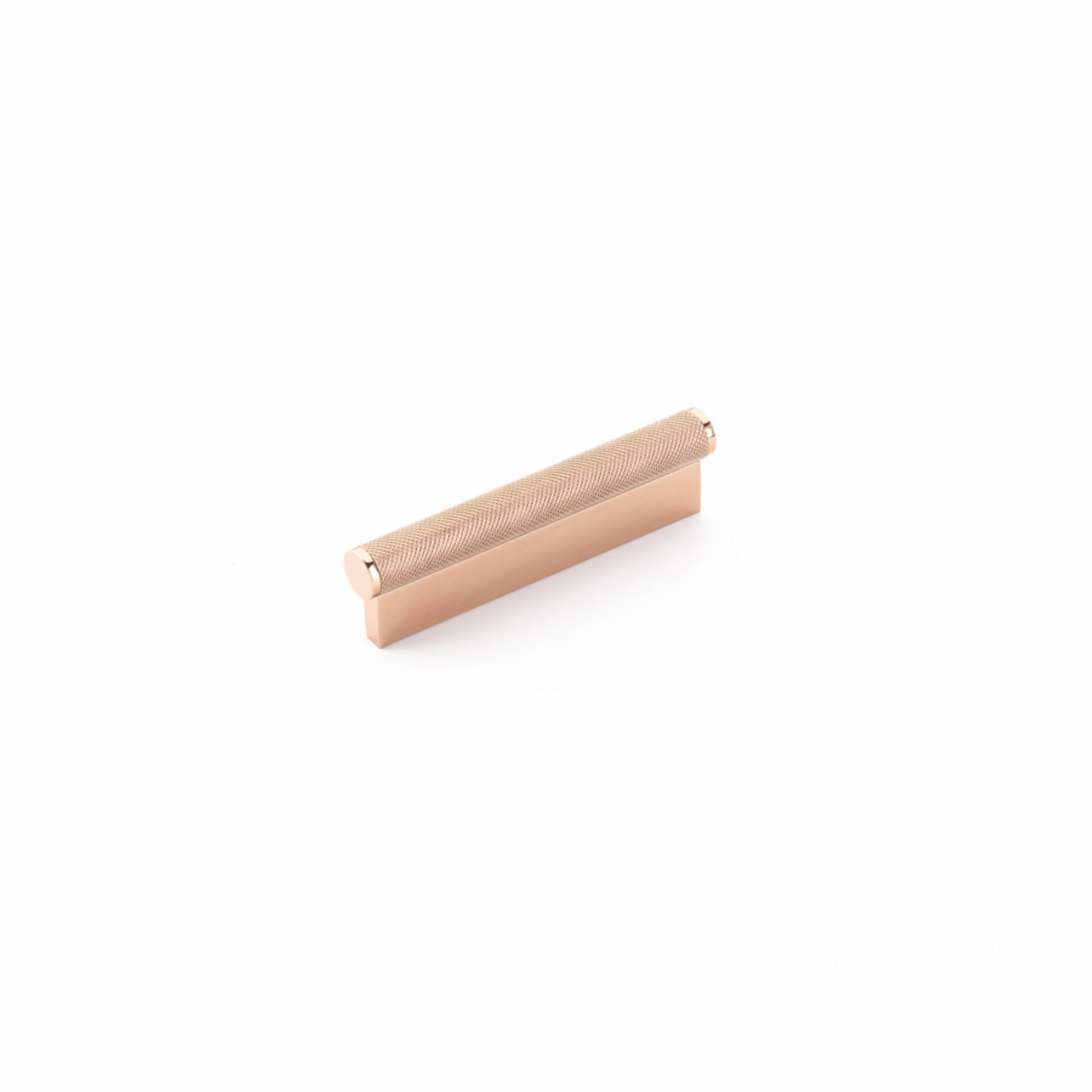Schaub 1201-PRG 4" Center to Center Modo Cabinet Pull Polished Rose Gold Finish Sparrow Supply