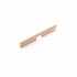 Schaub 1202-PRG 6" Center to Center Modo Cabinet Pull Polished Rose Gold Finish Sparrow Supply