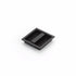 Schaub 1207-MB 3-7/8" x 3-7/8" Modo Centered Recessed Pull Matte Black Finish Sparrow Supply