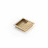 Schaub 1208-SSB 3-7/8" x 3-7/8" Modo Offset Recessed Pull Signature Satin Brass Finish Sparrow Supply