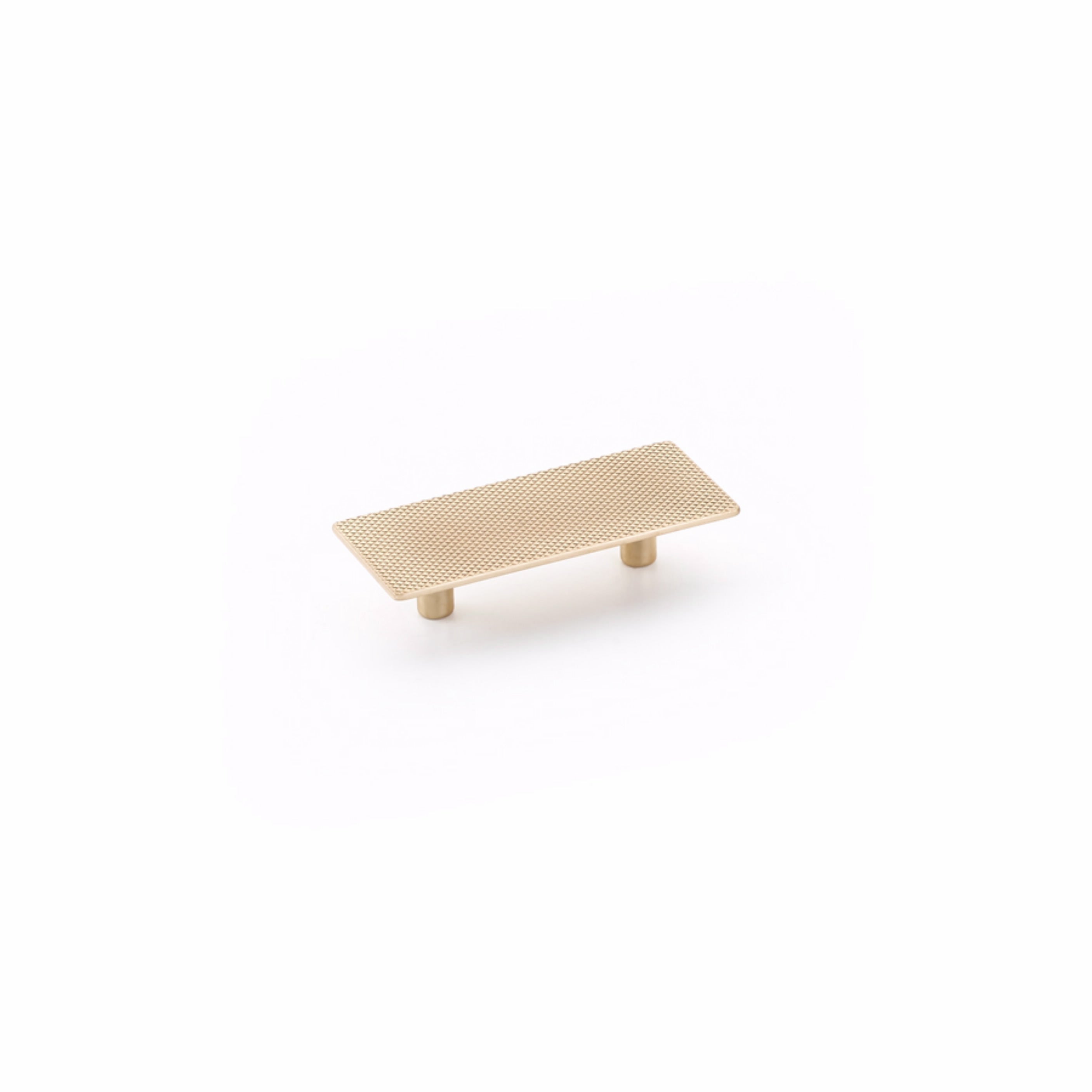 Schaub 1209-SSB 48 mm Center to Center Modo Cabinet Pull Signature Satin Brass Finish Sparrow Supply