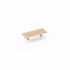 Schaub 1209-SSB 48 mm Center to Center Modo Cabinet Pull Signature Satin Brass Finish Sparrow Supply