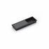 Schaub 1210-MB-GM 6-1/4" x 2" Modo Recessed Cabinet Pull Matte Black and Gun Metal Finish Sparrow Supply