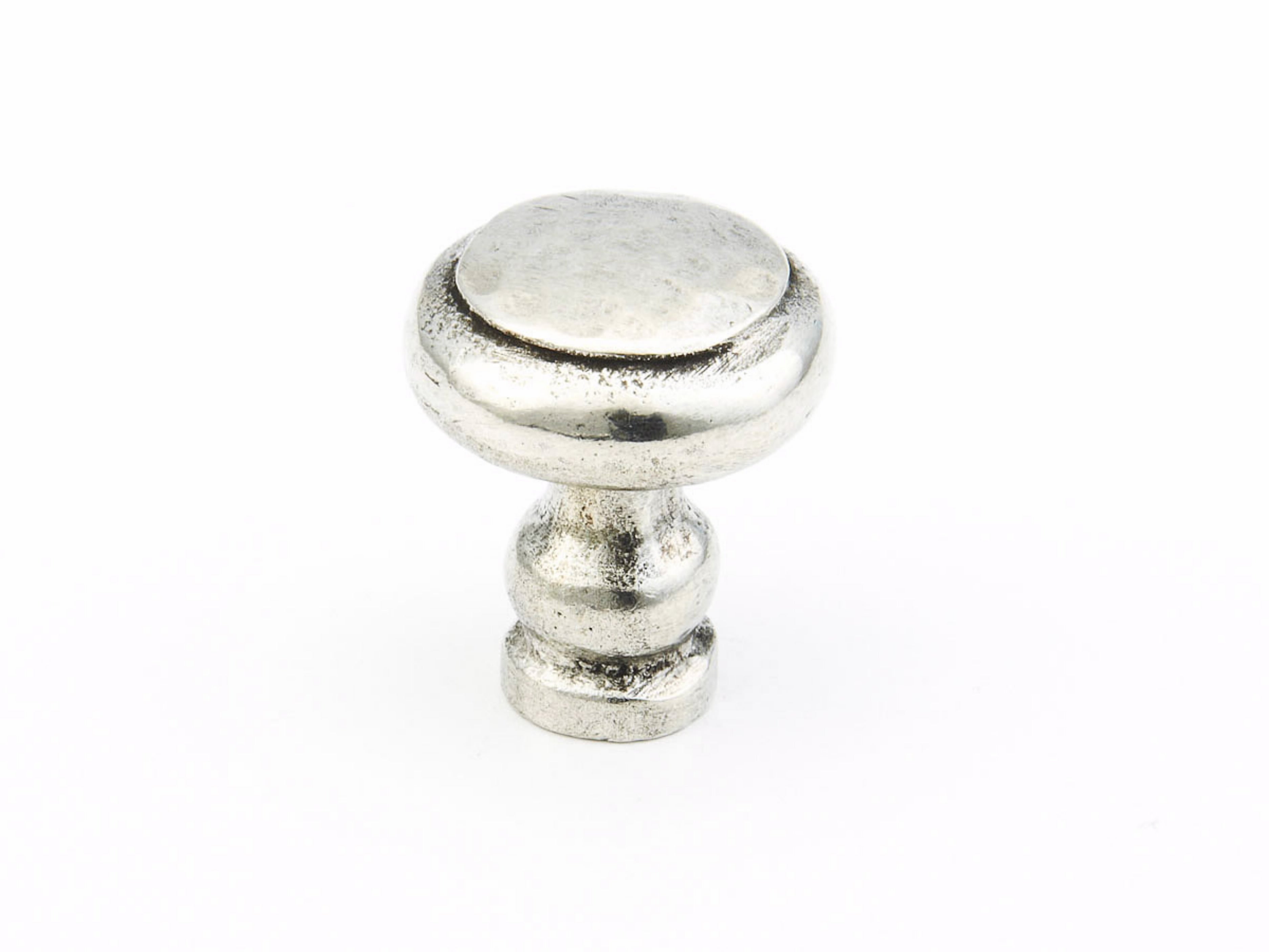 Schaub 132-N 1-1/8" Round Artifex Cabinet Knob Natural Finish Sparrow Supply