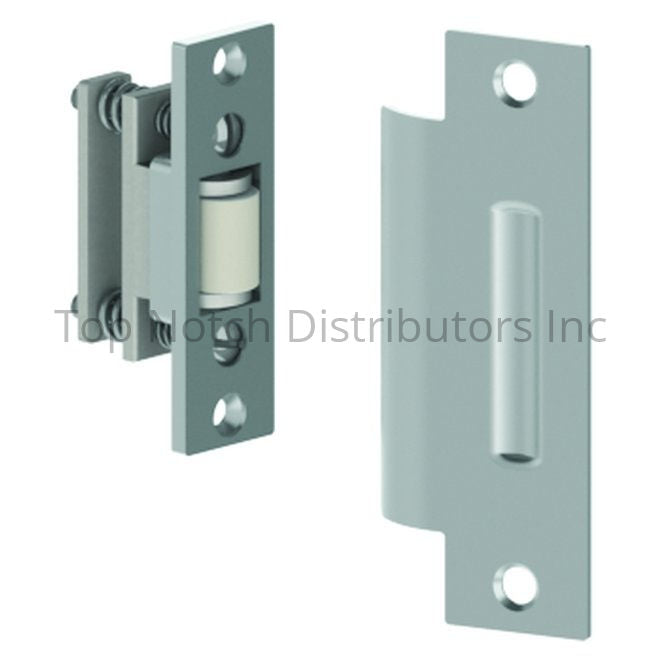 Hager 144326D Roller Latch with ASA Strike Satin Chrome Sparrow Supply