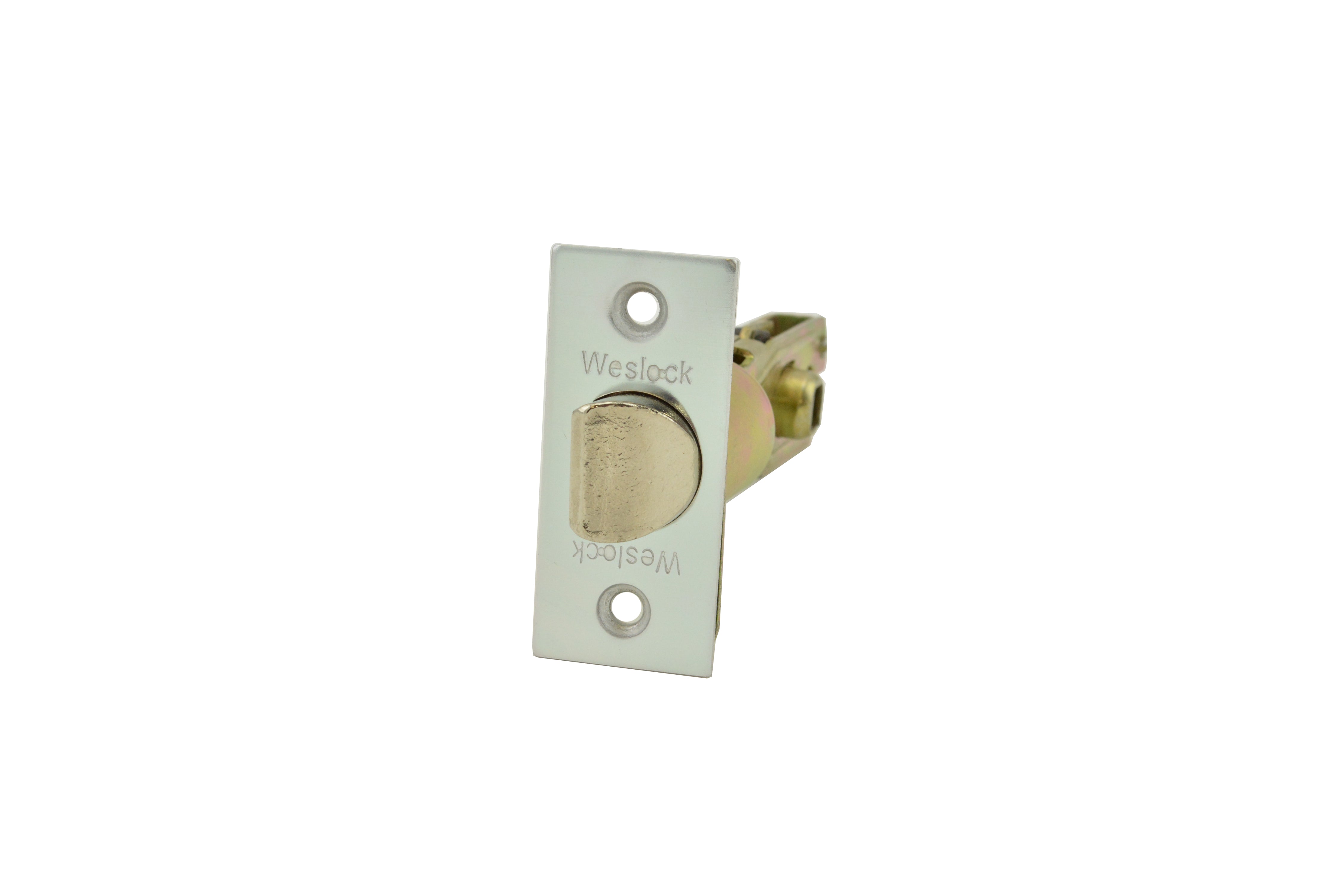 Weslock 14652XD-SL Dual Options 2-3/8" Spring Latch for Interconnected Satin Chrome Finish Sparrow Supply