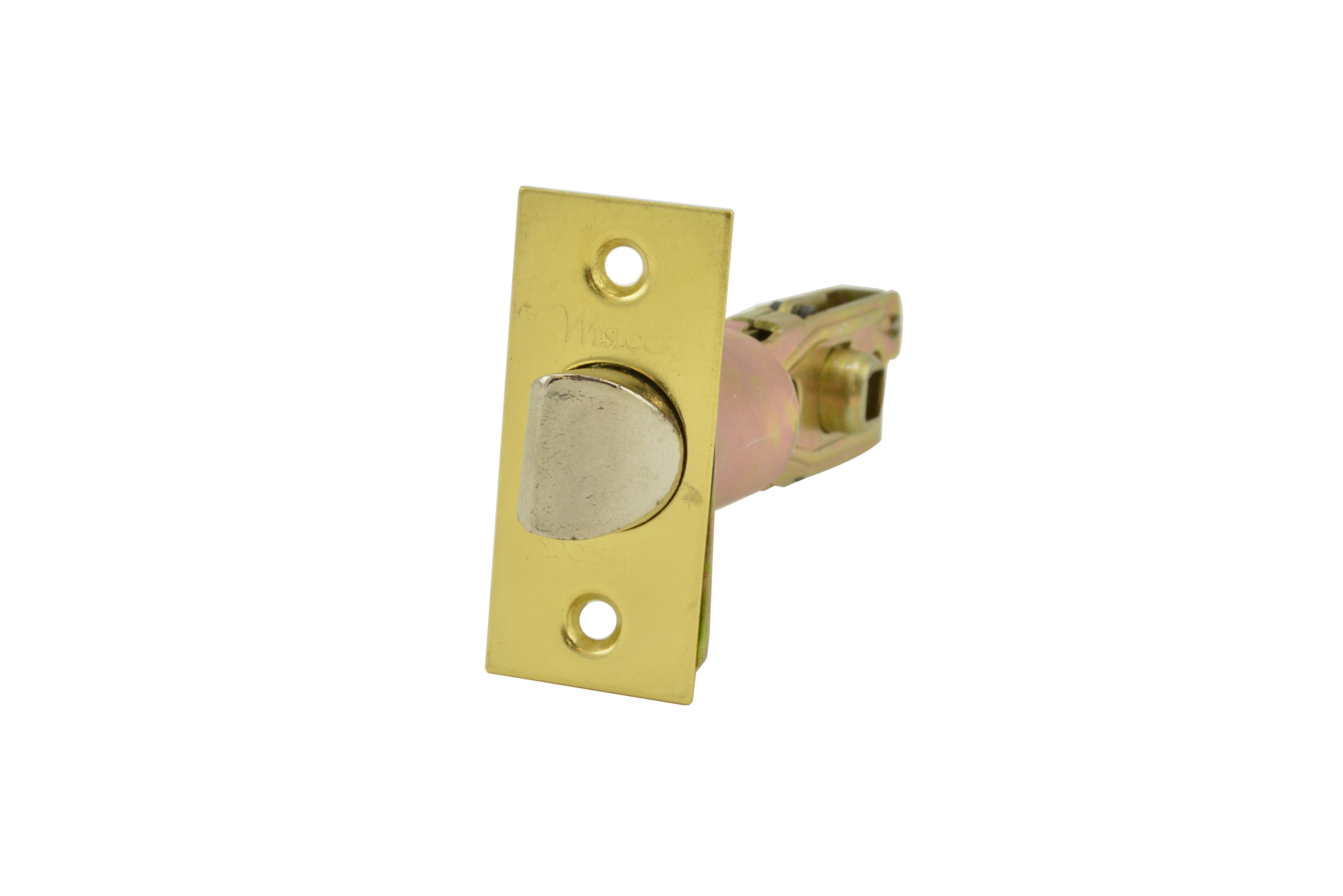 Weslock 14656X4-SL Dual Options 2-3/4" Spring Latch for Interconnected Satin Brass Finish Sparrow Supply