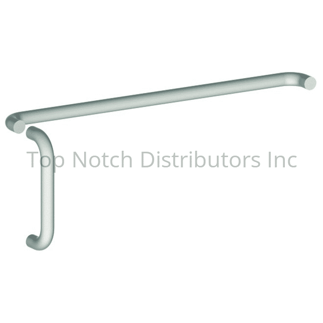 Hager 154B4 1" Round 12" Center to Center Door Pull and Push Set wi... Sparrow Supply