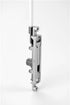 Don-Jo 1550SL 1/8" Offset Aluminum Door Flush Bolt Silver Coated Finish Sparrow Supply