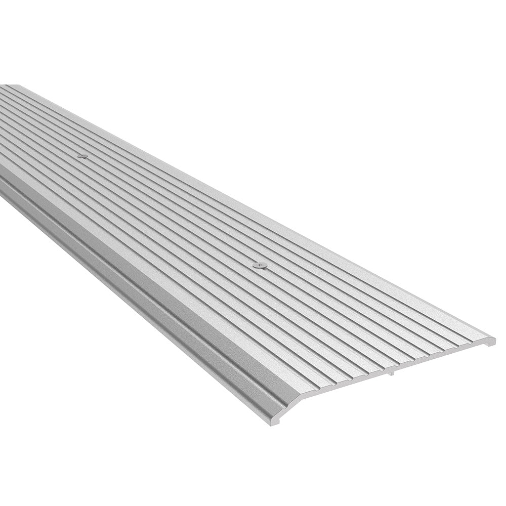 Pemko 158A36 36" (3') x 5-1/2" x 1/2" Offset Saddle Threshold Mill Finish Aluminum Finish Sparrow Supply