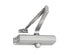 Norton 1601689 Adjustable Medium Duty Surface Mounted Door Closer with Sex Nuts Aluminum Finish Sparrow Supply