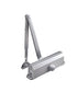 Norton 1601696 Adjustable Medium Duty Surface Mounted Door Closer with Sex Nuts Gold Finish Sparrow Supply
