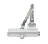 Norton 1601H689 Adjustable Hold Open Medium Duty Surface Mounted Door Closer with Sex Nuts Aluminum Finish Sparrow Supply