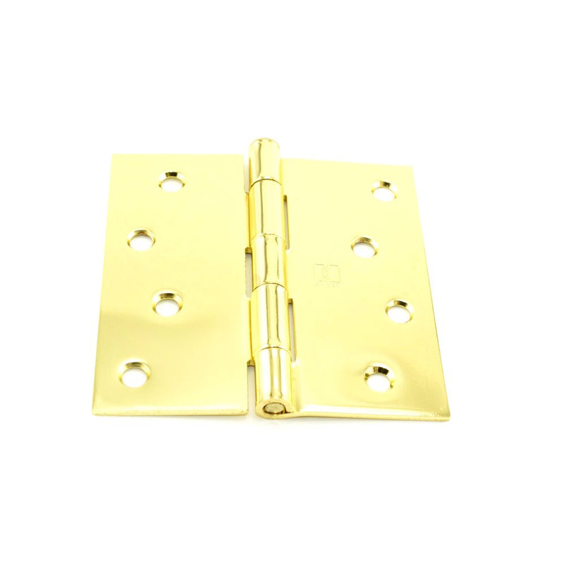Hager Hinge 174143EA Full Mortise Hinges - Brass Sparrow Supply