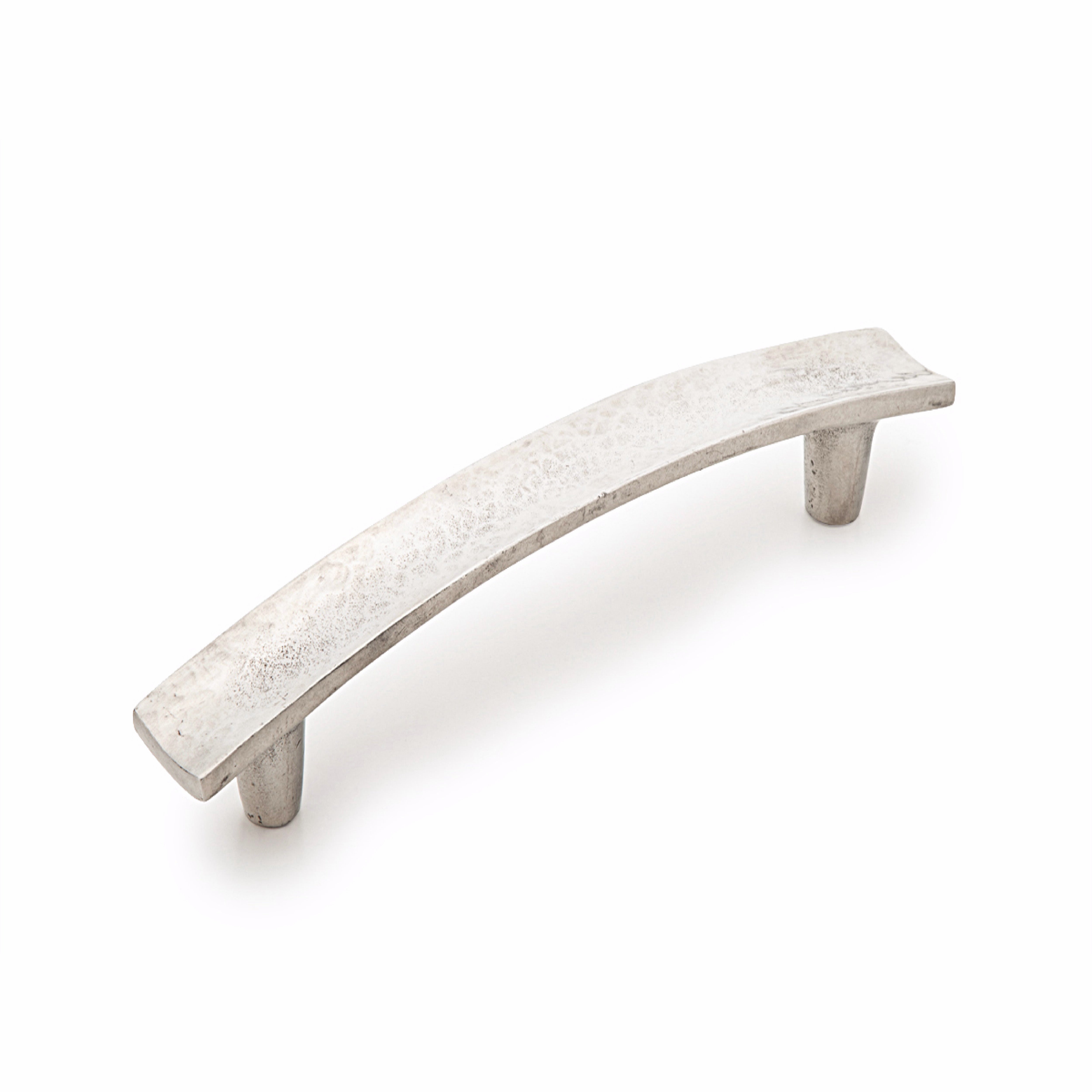 Schaub 177-N Martello 6-5/16" Center to Center 8-3/8" Overall Cabinet Pull Natural Finish Sparrow Supply