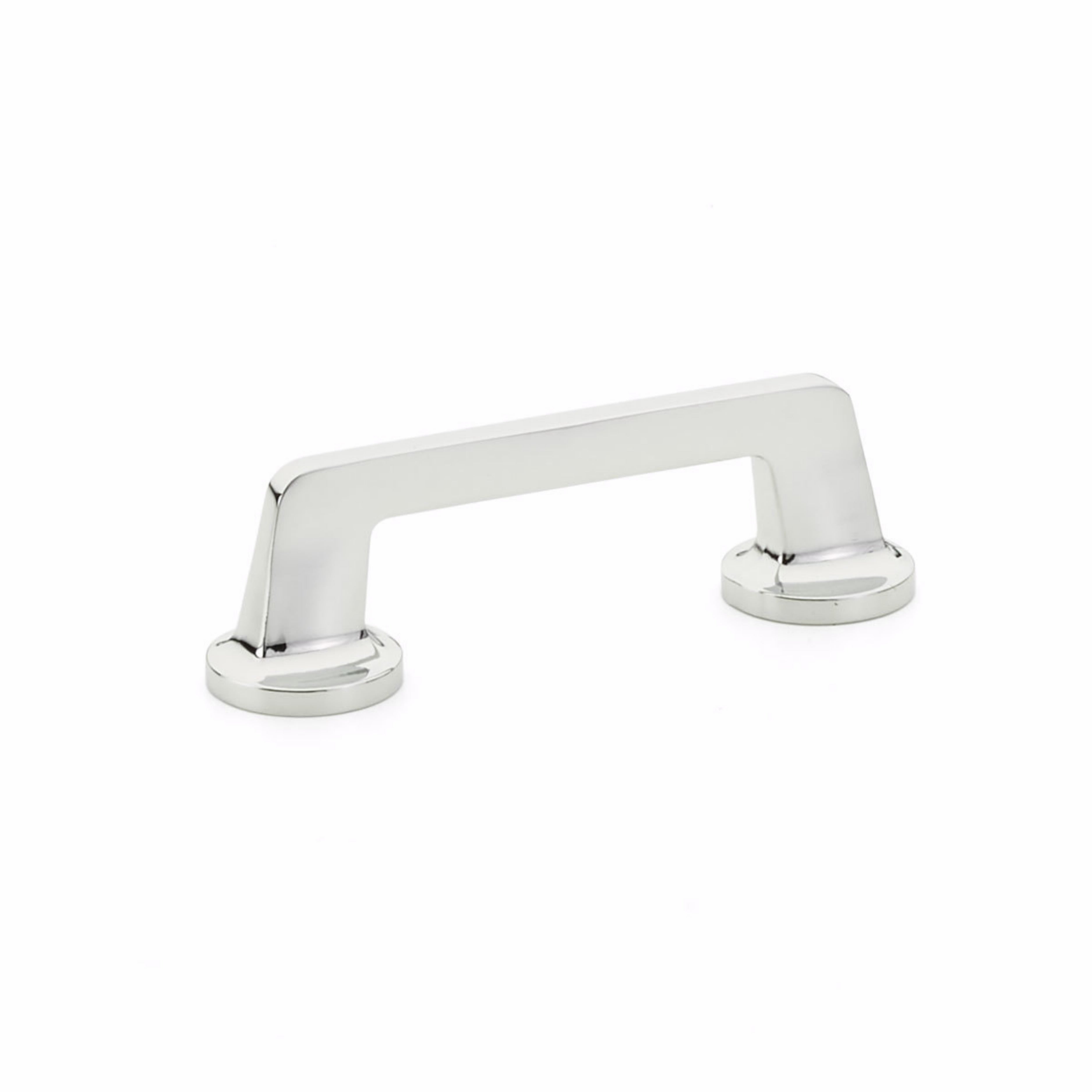 Schaub 200-ABZ 3-1/2" Center to Center Northport Flat Cabinet Pull Ancient Bronze Finish Sparrow Supply