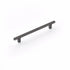 Schaub 20011-GM 160 mm Center to Center Quadrato Cabinet Pull Gun Metal Finish Sparrow Supply