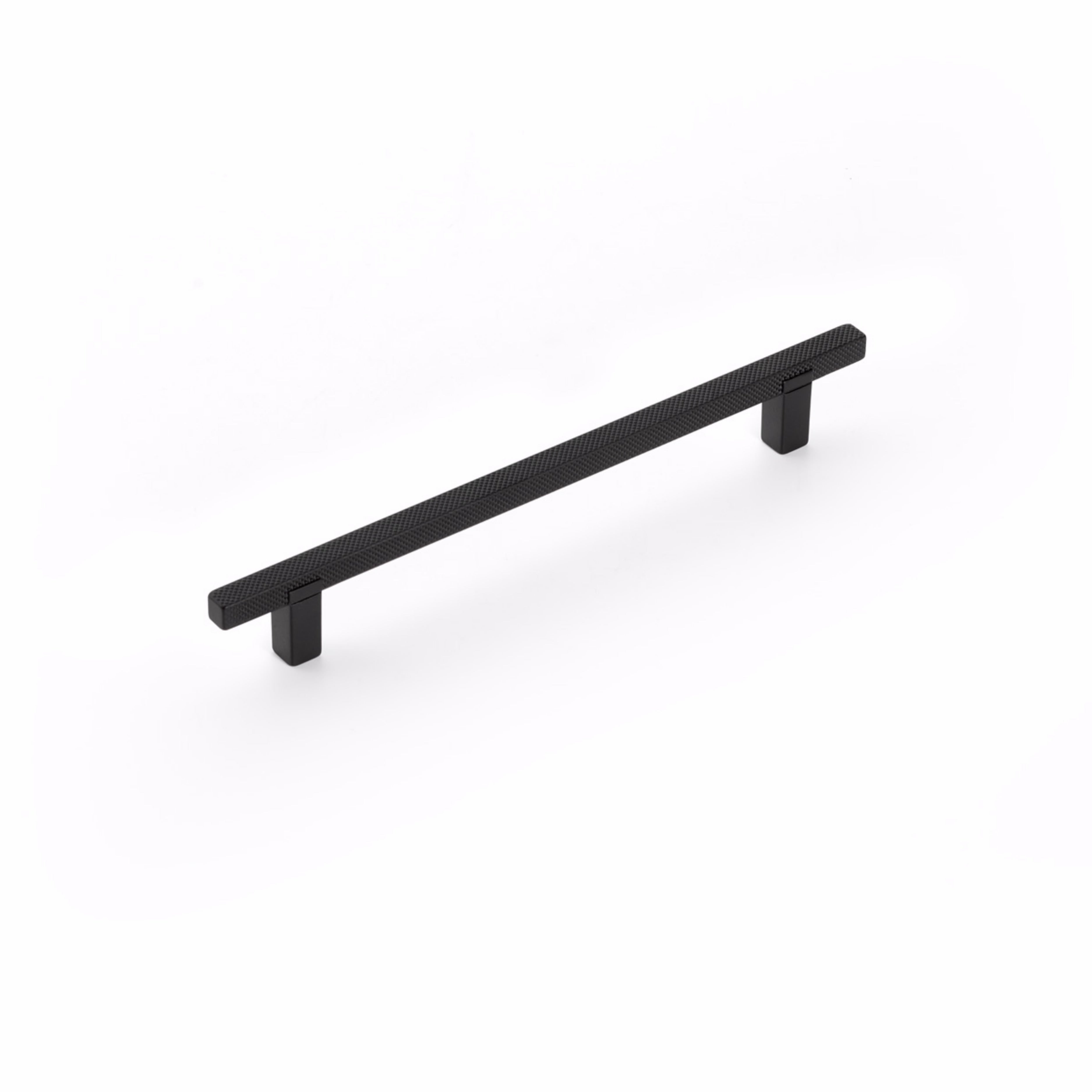Schaub 20011-MB 160 mm Center to Center Quadrato Cabinet Pull Matte Black Finish Sparrow Supply