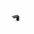 Schaub 20014-MB 1-1/8" Quadrato Cabinet Finger Pull Matte Black Finish Sparrow Supply